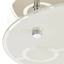 Janus Chrome effect 3 Lamp Ceiling light