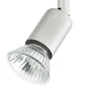 Silver effect Mains-powered 2 lamp Spotlight