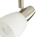 Aphaea Chrome effect Mains-powered 2 lamp Spotlight