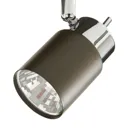 Hades Chrome effect Mains-powered 2 lamp Spotlight