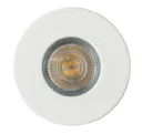 Colours Matt White Non-adjustable LED Downlight 5W IP65