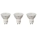 Diall GU10 5.3W 345lm Reflector LED Light bulb, Pack of 3