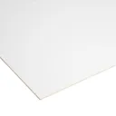 White Hardboard (L)1.22m (W)0.61m (T)3mm