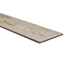 Cotage wood Beige Matt Wood effect Porcelain Wall & floor Tile, Pack of 4, (L)1200mm (W)200mm
