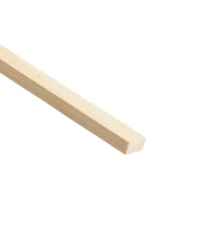 Smooth Square edge Pine Stripwood (L)2.4m (W)15mm (T)10.5mm