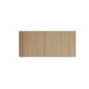Cheshire Mouldings Smooth Square edge Pine Stripwood (L)0.9m (W)21mm (T)6mm