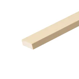 Cheshire Mouldings Smooth Square edge Pine Stripwood (L)0.9m (W)46mm (T)15mm