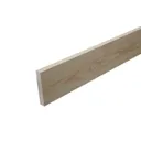 Cheshire Mouldings Smooth Square edge Pine Stripwood (L)0.9m (W)92mm (T)15mm