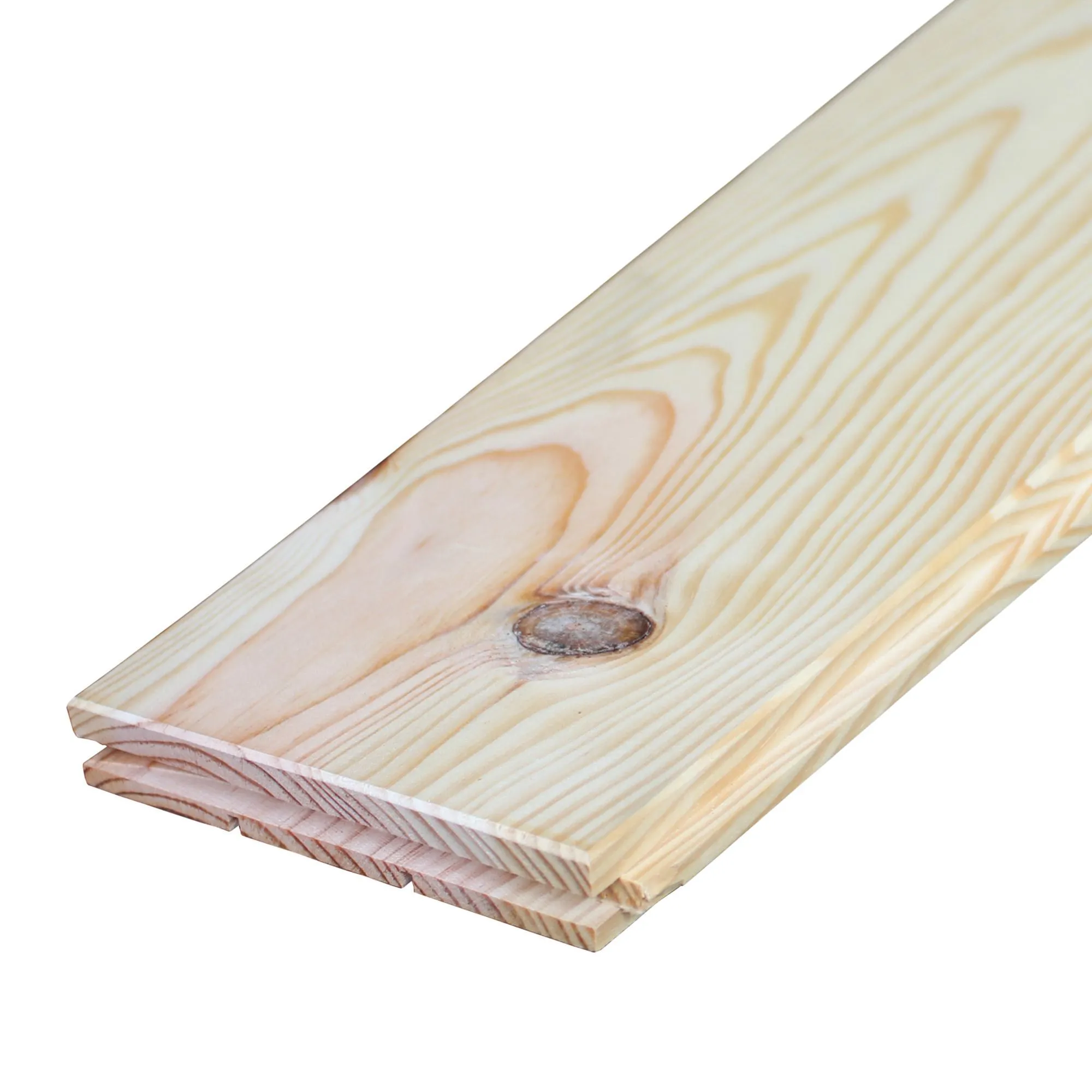 Maritime pine Floorboard (L)2m (W)140mm (T)21mm, Pack of 5