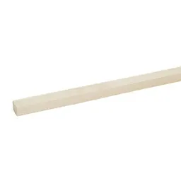 Rough sawn Whitewood Stick timber (L)2.4m (W)20mm (T)15mm, Pack of 8