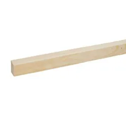 Rough sawn Whitewood Stick timber (L)2.4m (W)30mm (T)25mm, Pack of 8