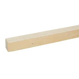 Rough sawn Whitewood Stick timber (L)2.4m (W)38mm (T)32mm, Pack of 4