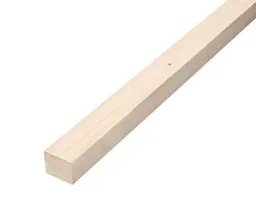 Rough sawn Whitewood Stick timber (L)2.4m (W)38mm (T)47mm, Pack of 4