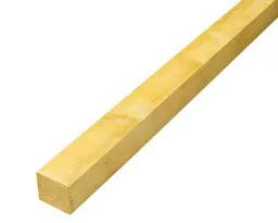 Rough sawn Whitewood Stick timber (L)2.4m (W)50mm (T)47mm, Pack of 4