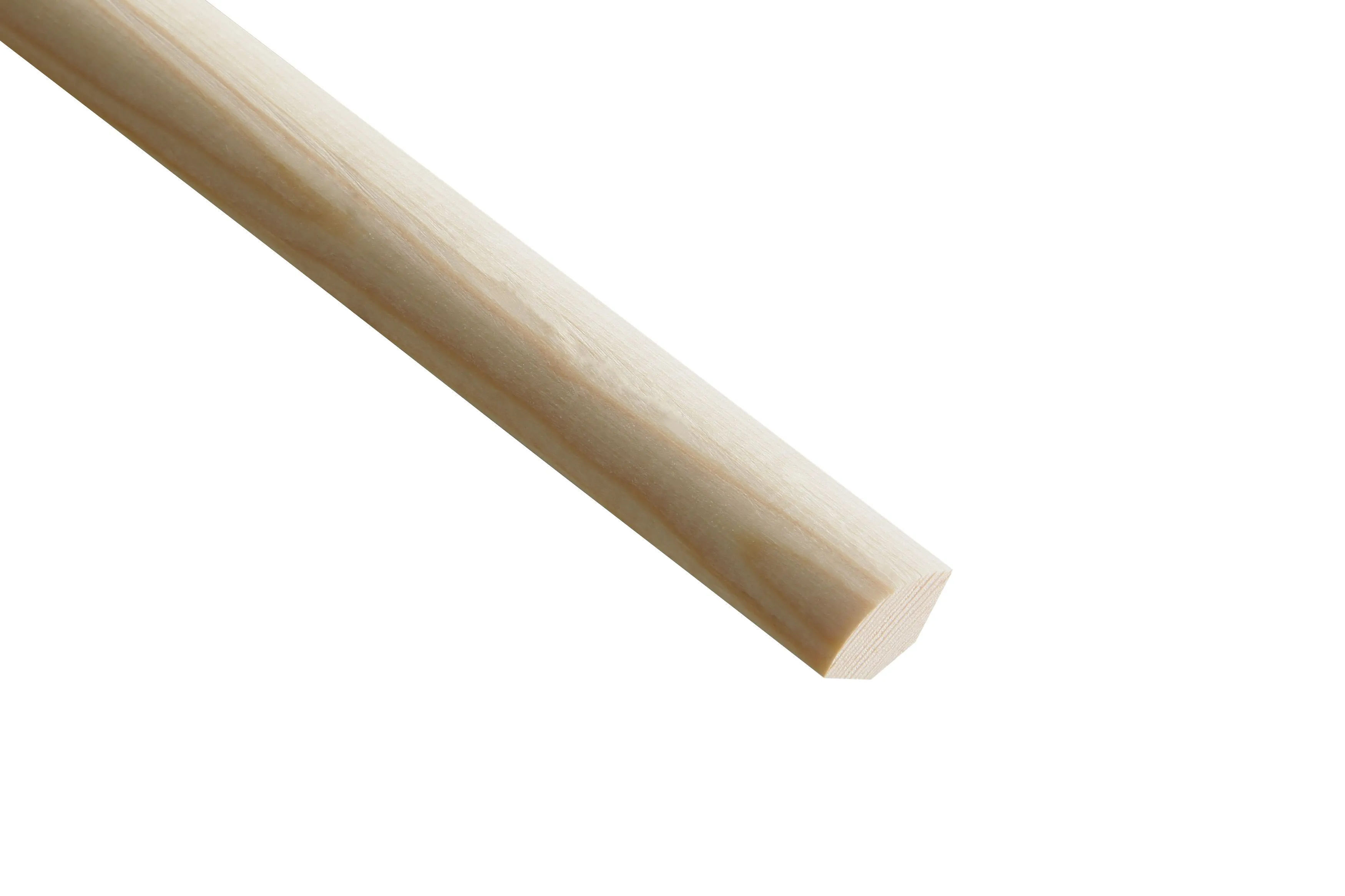 Pine Quadrant Softwood Moulding (L)0.9m (W)12mm (T)12mm 0.05kg