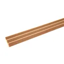 Smooth Natural Pine Ogee Softwood Moulding (L)2.4m (W)38mm (T)9mm 0.35kg