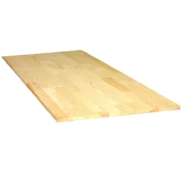 Square edge Clear pine Furniture board, (L)0.8m (W)200mm (T)18mm