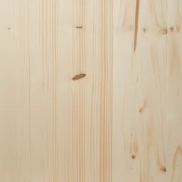Square edge Knotty pine Furniture board, (L)2m (W)400mm (T)18mm