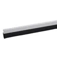 Diall Silver effect Aluminium Self-adhesive Draught excluder, (L)1m