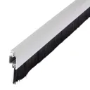 Diall Grey Aluminium Draught excluder, (L)1m