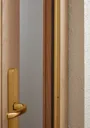 Diall Gold Gold effect PVC Draught excluder, (L)1.05m
