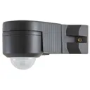 Blooma Moncton Black Mains-powered Wall lighting PIR Motion sensor