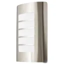 Blooma Grandy Silver effect Mains-powered Halogen Outdoor Wall light