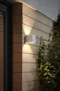 Blooma Edna Matt White Mains-powered LED Outdoor Wall light 1154lm