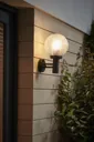 Blooma Sherbrooke Matt Black Mains-powered Halogen Outdoor Wall light