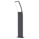 Blooma Gambell Matt Charcoal grey Mains-powered LED Post light (H)600mm