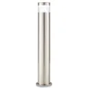 Blooma Kelowna Silver effect Mains-powered 1 lamp LED Post light (H)500mm