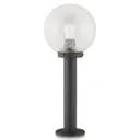Blooma Sherbrooke Black Mains-powered 1 lamp Halogen Post light (H)500mm