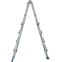 Mac Allister 3-way 16 tread Folding Combination Ladder