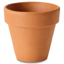 Laleh Terracotta Terracotta Round Plant pot (Dia)11.2cm
