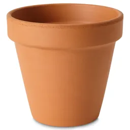 Laleh Terracotta Terracotta Round Plant pot (Dia)17.1cm