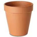 Laleh Terracotta Terracotta Round Plant pot (Dia)27.3cm