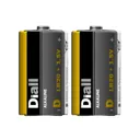 Diall Alkaline batteries Non-rechargeable D (LR20) Battery, Pack of 2