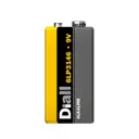 Diall Alkaline batteries Non-rechargeable 9V Battery