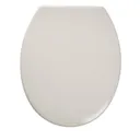 GoodHome Genoa White Soft close Toilet seat