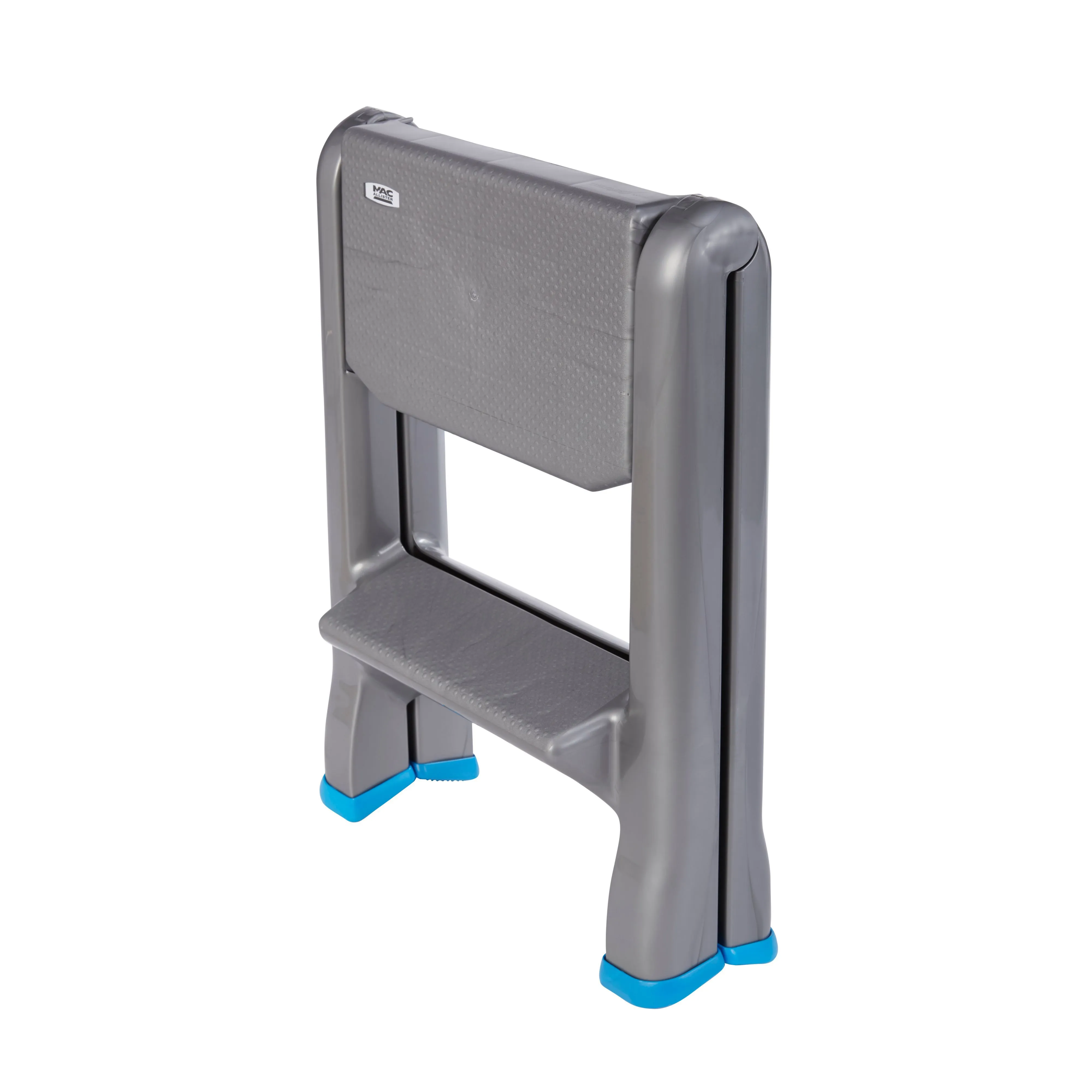 Mac Allister 2 tread Plastic Foldable Step stool (H)0.63m