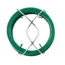 Diall Green PVC & steel Wire, (L)50m (Dia)0.8mm