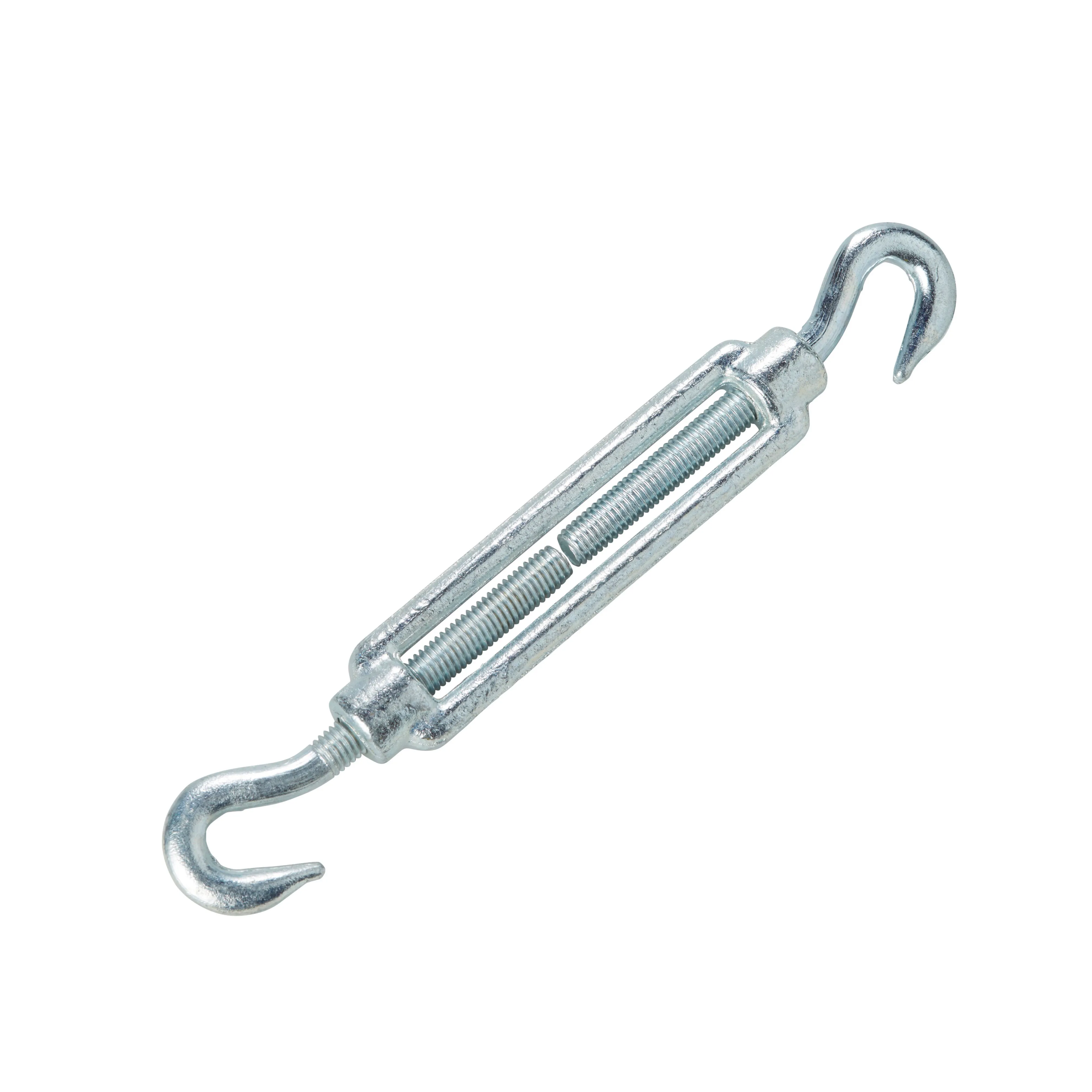 Diall Zinc-plated Stainless steel Hook & hook Turnbuckle, (Dia)6mm
