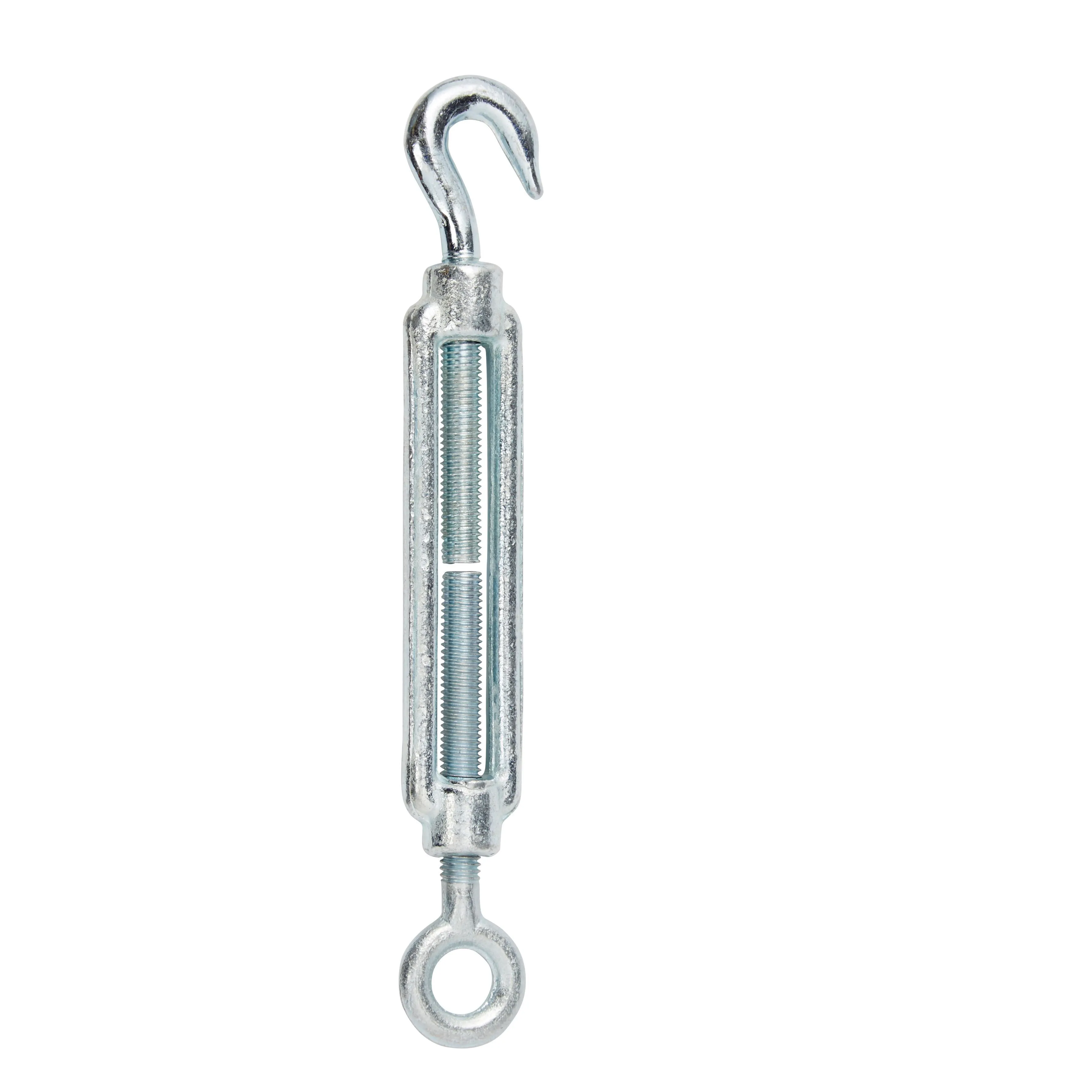 Diall Zinc-plated Stainless steel Hook & eye Turnbuckle, (Dia)6mm