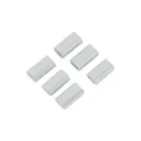 Diall Aluminium Ferrule (Dia)2mm, Pack of 6