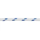 Diall White & blue Polypropylene (PP) Braided rope, (L)20m (Dia)5mm