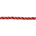 Red Polypropylene (PP) Twisted rope, (L)20m (Dia)6mm