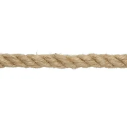 Diall Jute Twisted rope, (L)10m (Dia)14mm