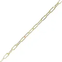 Diall Decorative Brass-plated Steel Signalling Chain, (L)1.5 (Dia)2mm