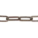 Diall Decorative Bronze effect Steel Signalling Chain, (L)1.5 (Dia)3mm