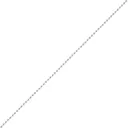 Diall Chrome-plated Brass Bead Chain, (L)2.5 (Dia)3.2mm